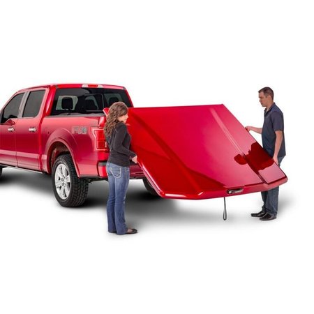 Undercover 20-C F150 EXT/CREW CAB 5.5 FT BED-D4 LUCID RED PEARL UNDERCOVER ELITE LX UC2158L-D4